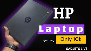 Best laptop under 10k  hp Chromebook 11a g8 full review hp Chromebook unboxinghp laptop review [upl. by Kakalina]