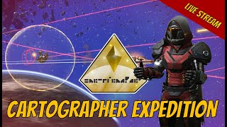 No Mans Sky cartographer expedition live stream [upl. by Emogene]