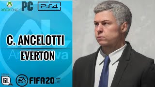 FIFA 20  Face CARLO ANCELOTTI Tutorial [upl. by Bill]