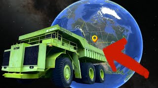 Titan🌍quotWorlds Largest Truck on Google Maps 🚛 [upl. by Moureaux592]