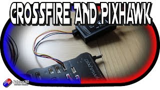 Crossfire and Pixhawk RC Control SBus MAVLink and telemetry options [upl. by Llerihs77]