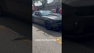 Listen to the chop on this Camaro camaro camaross musclecar americanmuscle perpetualcars [upl. by Imij]