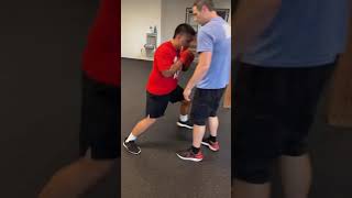 Peekaboo Boxing Footwork Drill [upl. by Acilef]