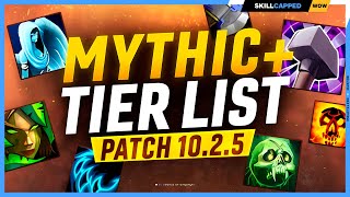 UPDATED MYTHIC TIER LIST for PATCH 1025  DRAGONFLIGHT SEASON 3 [upl. by Seen]