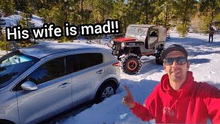 Valentines day off road fail Somebodys in trouble [upl. by Tatianna]