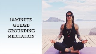 10Minute Grounding Meditation  Guided Meditation [upl. by Ayahs497]