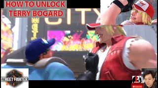 How To Unlock Terry Bogard Street Fighter 6 World Tour and Playthrough [upl. by Dloreg]