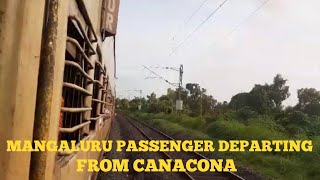 06601 Madgaon Mangaluru Central Passenger Departing from Canacona [upl. by Warren413]