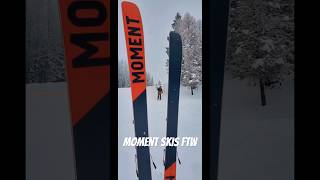 Moment Skis  Awesome Trick skiing momentskis [upl. by Sulrac]