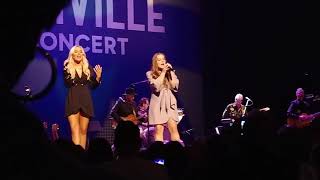 Charles Esten Clare Bowen Lennon Stella Maisy Stella quotFriend of Minequot Grand Ole Opry032518 [upl. by Ahtivak]