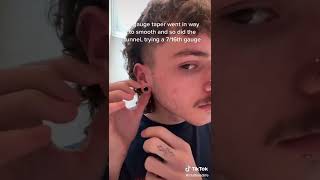 How To Stretch and Size Up Your Earlobes  Stainless Steel Ear Stretching Gauges Kit [upl. by Lawrence963]