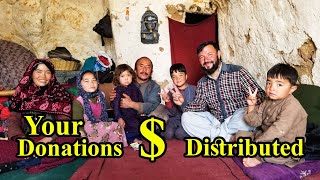 Exclusive Video  Your Donations Received and Distributed to Cave Dwellers  Rejoiced  Subtitles [upl. by Eniak]