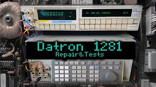 Repairing amp Testing Datron Wavetek 1281 85 Digit Multimeter [upl. by Winebaum]