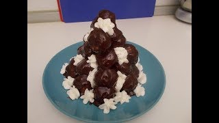 Profiteroles classici alla crema e cioccolato deliziosi  Le ricette di zia Franca [upl. by Orren]