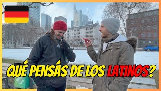 😳 🇦🇷 QUÉ PIENSAN LOS ALEMANES DE LATINOAMÉRICA  Preguntamos en la calle 🇩🇪 😱 [upl. by Yorel]