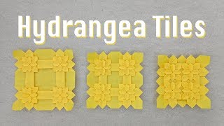 Origami Tessellation Tutorial Hydrangea Tiles Shuzo Fujimoto and Peter Budai [upl. by Bruce745]