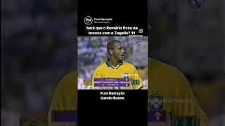 Romário xingando o Zagallo por ser substituído futebol romario seleçãobrasileira anos90 [upl. by Annahc]