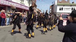 The Witchmen at the Potty Morris Festival 2017 [upl. by Nomaj]