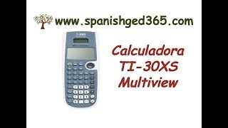 Calculadora TI30XS multiview [upl. by Odnamra]