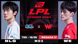 LIVE COMPLETA ILHA DAS LENDAS LPL BLG x WE  LGD x RNG [upl. by Hagile644]