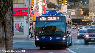 MTA New York City Bus 2022 Nova Bus LFS 8958 on the Q20A Bus [upl. by Adnylg790]