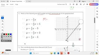 2024 Algebra I Honors Module 4 Study Guide 15 [upl. by Berget607]