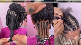 Comb retwist and style by nappstar [upl. by Nnaillij]