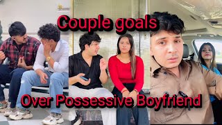 Over Possessive Boyfriend  couple goal  in relationship  tag your partner  trending funny [upl. by Haeluj]