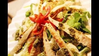 Pesto Salad with Grilled Chicken Fato [upl. by Inkster]