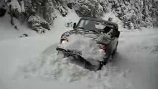 Lada Niva im schnee extrem [upl. by Ardnak]