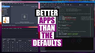 7 Apps Better Than The Defaults Your Distro Ships [upl. by Adnolaj]