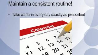 For patients taking warfarin [upl. by Marci451]