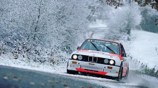 OnBoard BMW M3 E30 Thierry Neuville  LifeLive  Spa Rally 2022 [upl. by Maybelle]