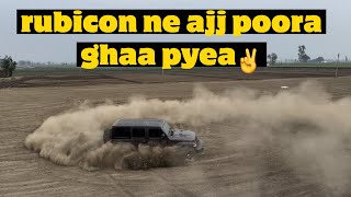 Rubicon ne poora ghaa pyea ajj  gaddi sachi sirra  Dhillonpreet Vlogs [upl. by Salomo772]