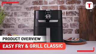 Discover the 2in1 Air Fryer and Grill  Tefal Easy Fry amp Grill Classic EY5018 [upl. by Nnaegroeg]