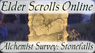 Alchemist Survey Stonefalls Elder Scrolls Online [upl. by Collen]