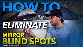 How to Eliminate Blind Spots in Side View Mirrors F30 BMW [upl. by Ansev59]