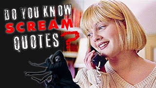 Do You Like Scary Movie Quotes Scream 1996 Quote Quiz [upl. by Elletsirk]