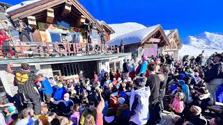 Apres Ski Party  La Folie Douce  Meribel Courchevel  Les 3 Valees  March 2023 [upl. by Marje]