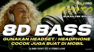 BUKAN CEK SOUND  AUDIO 8D BASS GUNAKAN HEADSET  HEADPHONE  DJ BASS COCOK BUAT DI MOBIL MHLS PRO [upl. by Alimak]