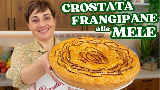 CROSTATA FRANGIPANE ALLE MELE Ricetta Facile  Fatto in Casa da Benedetta [upl. by Nert]