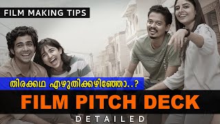 Film Making Tips Malayalam  What is Film Pitch Deck [upl. by Marjana]