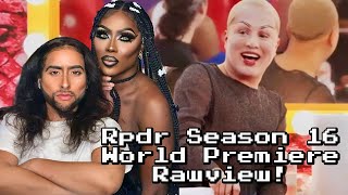 RPDR Season 16 Premiere Rawview [upl. by Schnurr893]