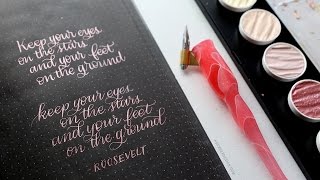 SUPPLIES WHERE TO START Calligraphy amp Lettering [upl. by Ettelocin]