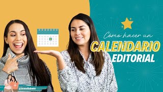 CÓMO HACER UN CALENDARIO EDITORIAL [upl. by Oicapot347]