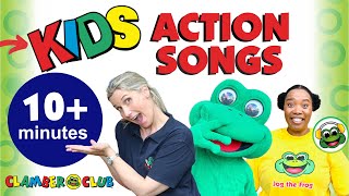 The best kids action songs Movement songs for kindergarten kids [upl. by Wilkey]