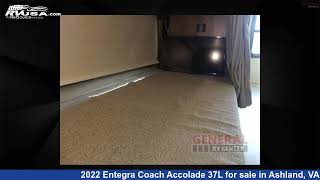 Amazing 2022 Entegra Coach Accolade 37L Super C RV For Sale in Ashland VA  RVUSAcom [upl. by Gilmore]