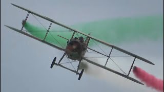 Jesolo Air Show 2024 Caproni amp Spad Saturday Show FHD [upl. by Noiramaj766]