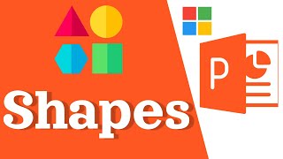 Inserting Shapes in PowerPoint [upl. by Dilks]