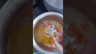 baby food 1 year old food youtubeshorts viralvideo 1yearbaby carrot [upl. by Hameerak]